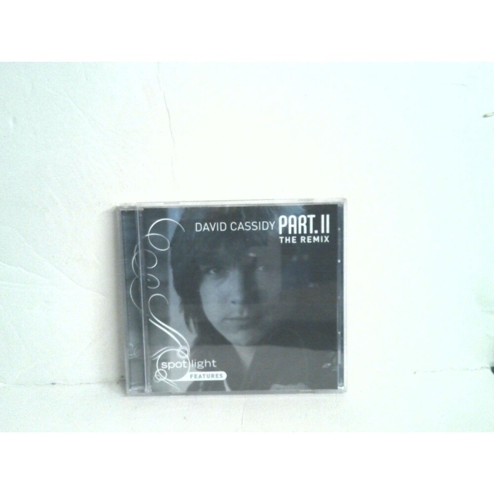 David Cassidy Part II The Remix CD 2007 180 Music LLC.